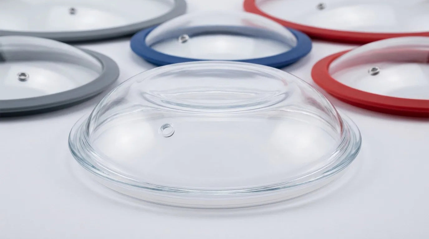 silicone rim glass lid manufacturer - BoyuGlassLid factory