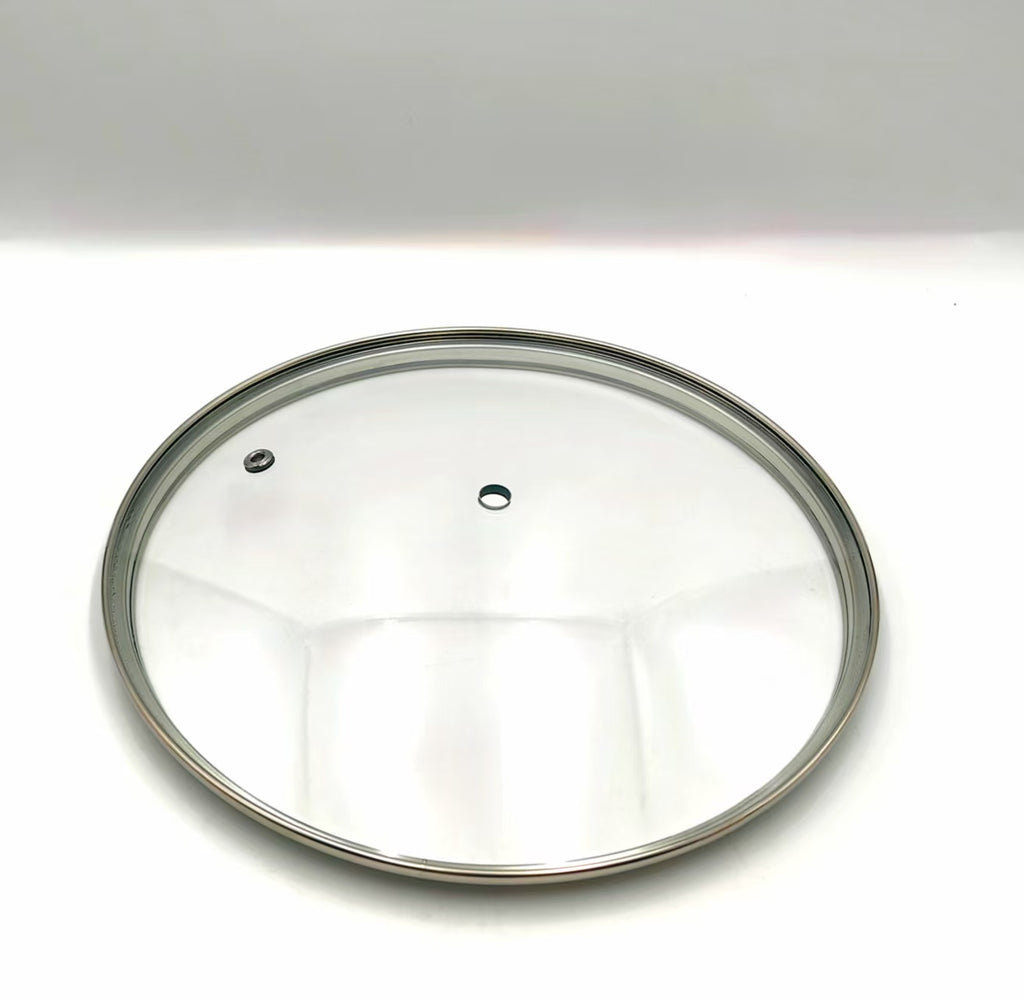 G22 Wide - G-Series Wide Rim Glass Lid (218–230mm) — main product view, wholesale OEM factory