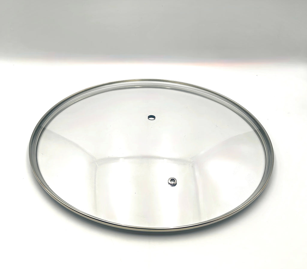 G30 - G-Series Narrow Rim Glass Lid (297–307mm) — main product view, wholesale OEM factory