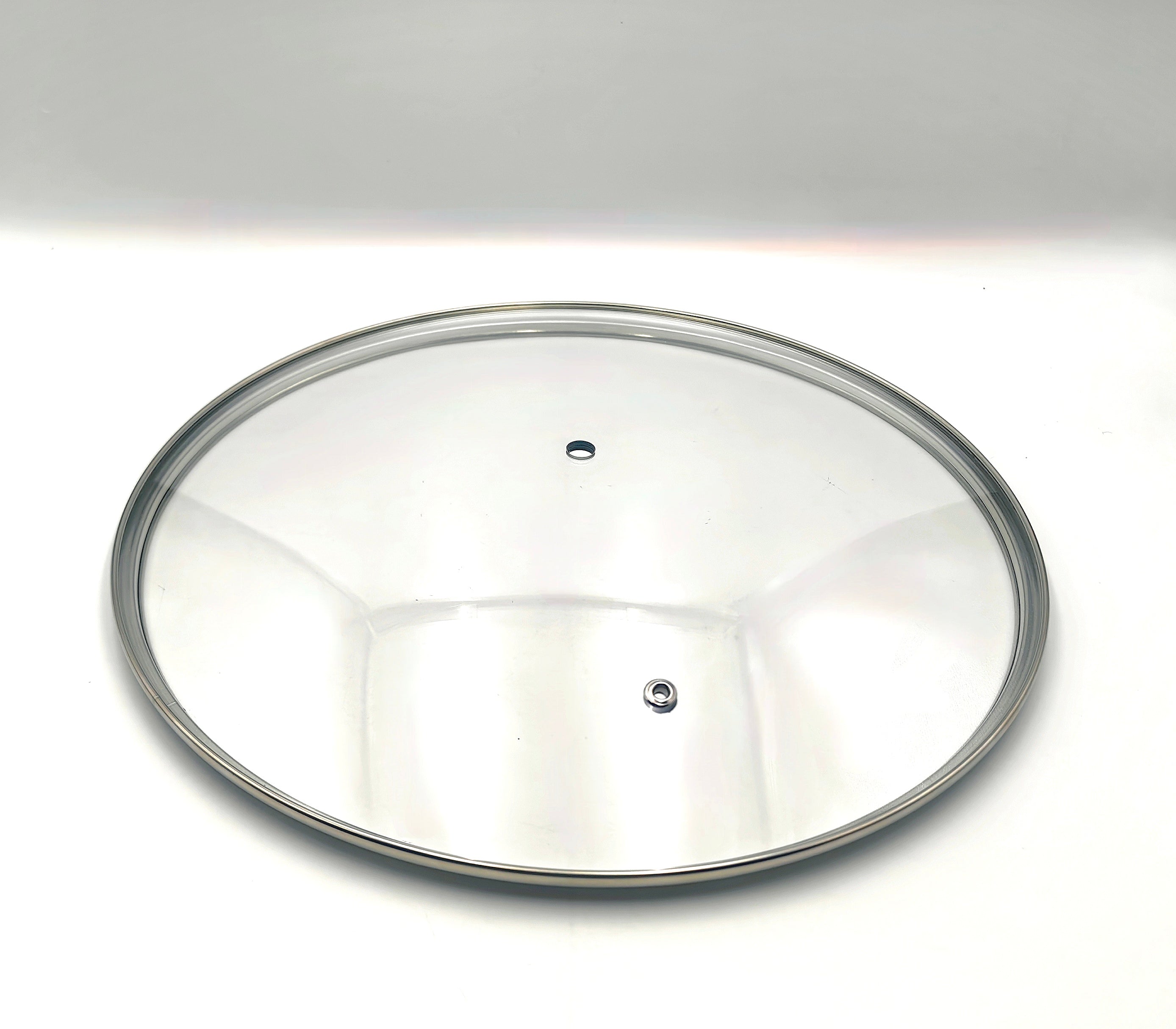 G30 - G-Series Narrow Rim Glass Lid (297–307mm) — main product view, wholesale OEM factory