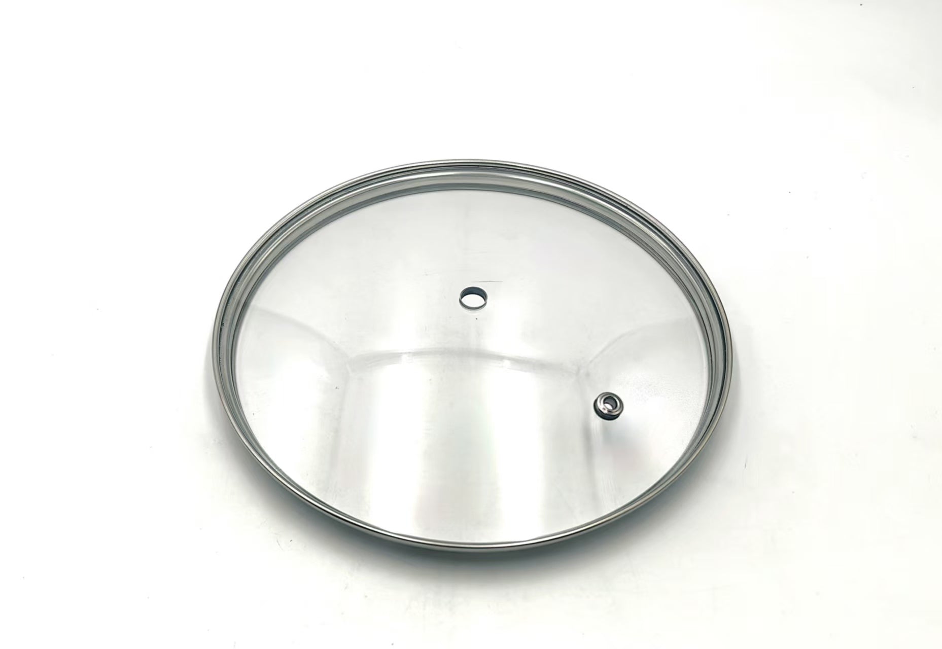 G18 - G-Series Narrow Rim Glass Lid (177–187mm) — main product view, wholesale OEM factory