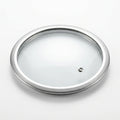 G20 Wide - G-Series Wide Rim Glass Lid (197–210mm) — main product view, wholesale OEM factory