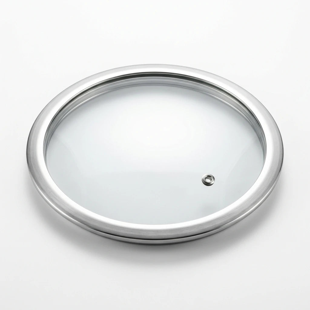 G20 Wide - G-Series Wide Rim Glass Lid (197–210mm) — main product view, wholesale OEM factory