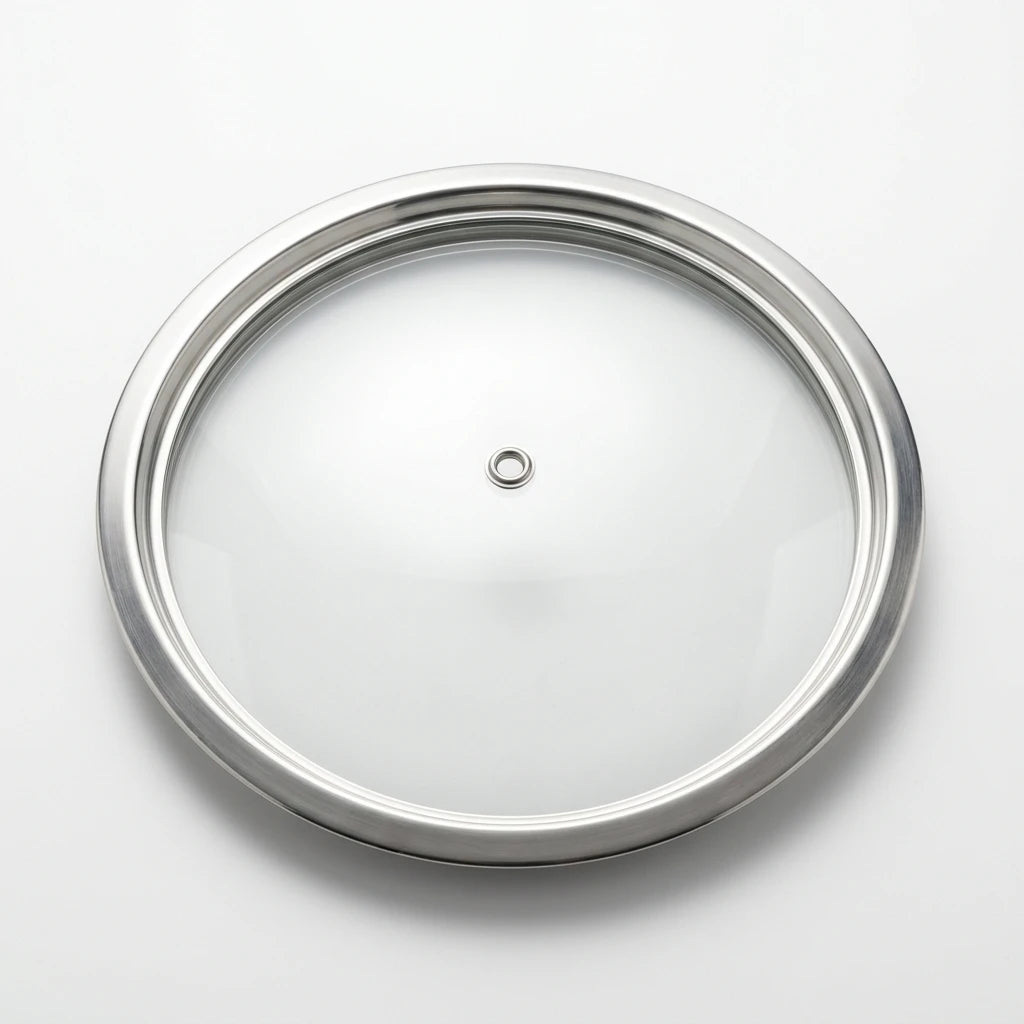 G26 Wide - G-Series Wide Rim Glass Lid (257–271mm) — main product view, wholesale OEM factory