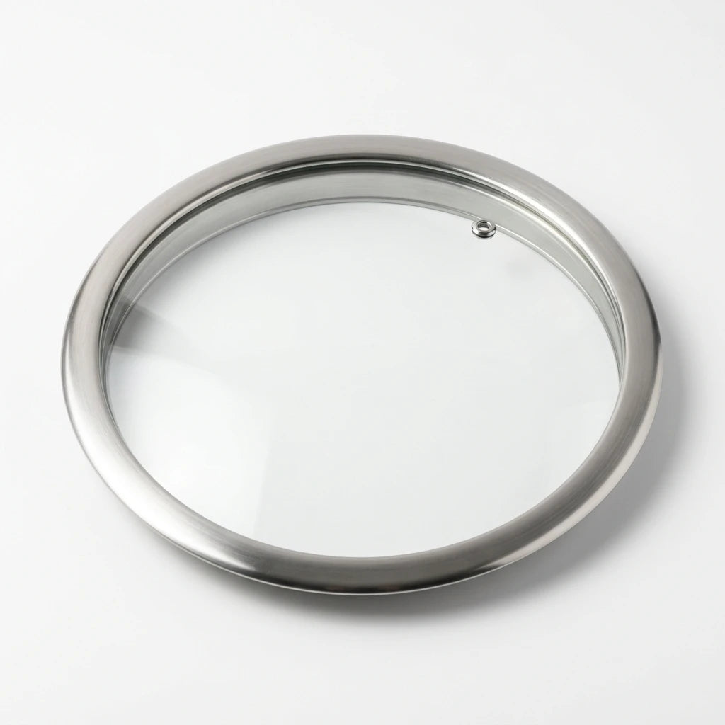 G28 Wide - G-Series Wide Rim Glass Lid (276–291mm) — main product view, wholesale OEM factory