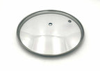 G24 - G-Series Narrow Rim Glass Lid (237–247mm) — main product view, wholesale OEM factory