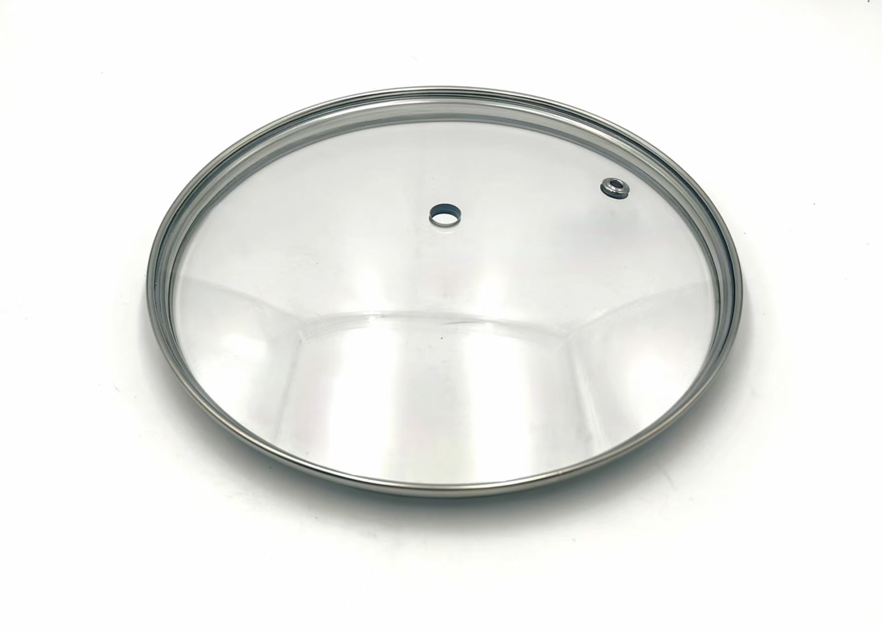 G24 Wide - G-Series Wide Rim Glass Lid (238–252mm) — main product view, wholesale OEM factory