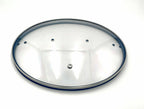 QT3.5 Silicone-Rim Tempered Glass Lid (260×210mm) — main product view, wholesale OEM factory